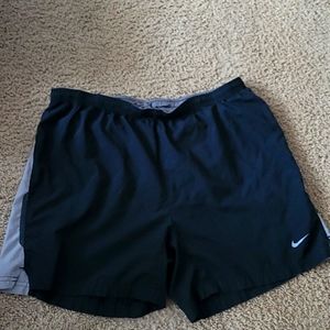 Nike FITDRY gray and black shorts